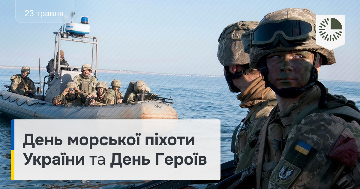 День морської піхоти України та День Героїв!