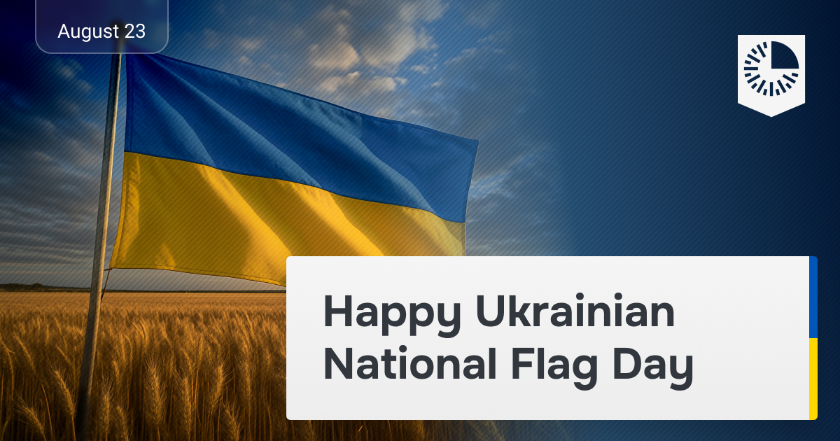 Congratulations on the National Flag Day of Ukraine!