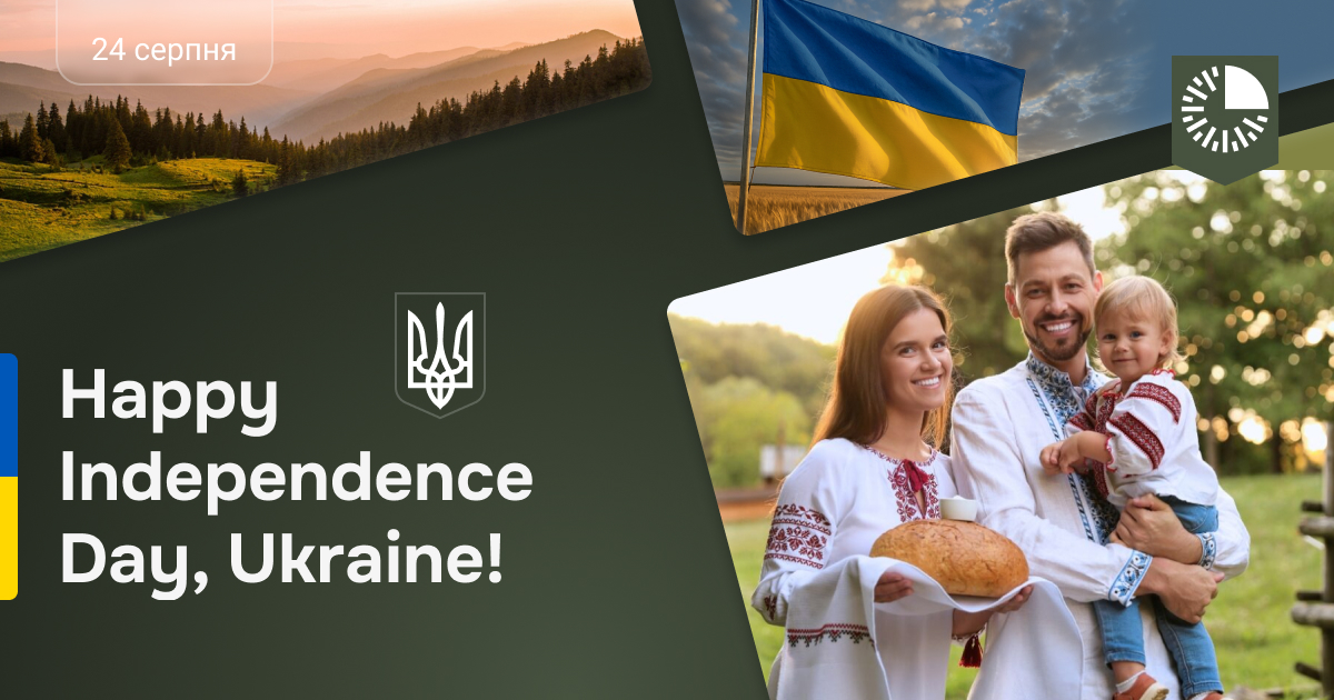 August 24 - Independence Day of Ukraine!